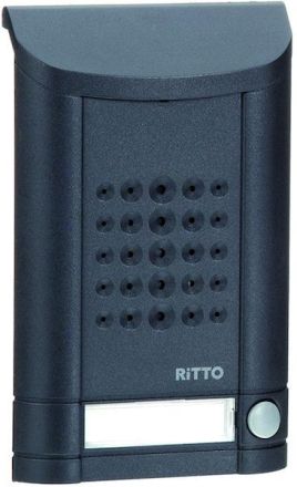 Ritto 1271941 Minivox door station (1 button) anthracite