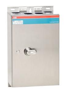 ABB Stotz-Kontakt OT200ERRR3TZ, safety switch 3-pole 110 kW 400V with stainless steel handle, 1SCA101252R1001