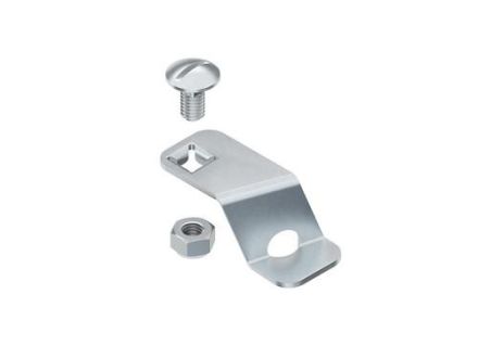 Niedax WDRS20 with locking nut after strip galvanized turning latch