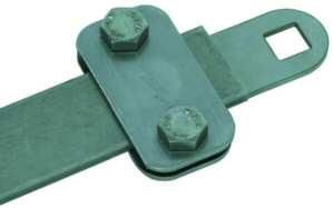 Dehn & Söhne 380129 clamping piece NIRO for FI-30x4mm