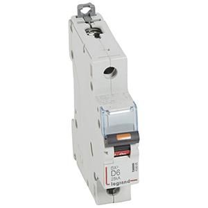 Legrand 409805 Circuit breaker DX3 D6A 1P 25KA 1M