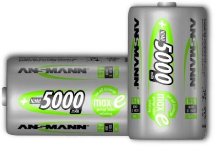 Hückmann 119545 Ansmann Mono D 1.2V 5000mAh battery
