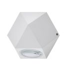 Brumberg 10082173 LED wall light 230V 2x2W structural white