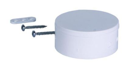 Pollmann 3400204 LDV/D 70 white D:70mm with lid lamp ceiling distribution boxes