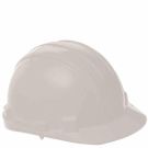 IRONSIDE 341013 Safety helmet adjustable white with rotary knob