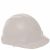 IRONSIDE 341013 Safety helmet adjustable white with rotary knob