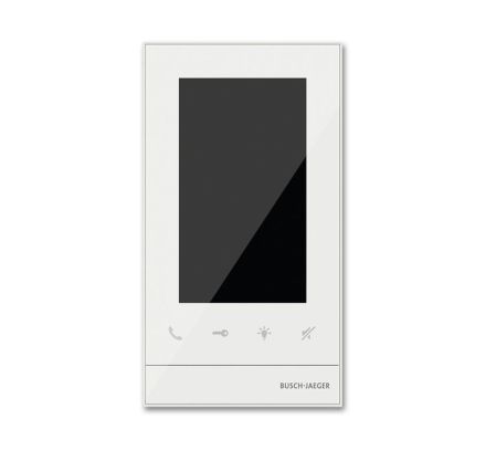 Busch-Jaeger 83222 U-611 Indoor station video, with 12.6 cm (5') touch display white