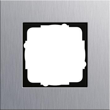 Gira 021117 1-gang cover frame Gira Esprit Aluminium