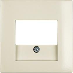 Berker 10338912 Central piece with TAE cut-out white, glossy Berker S.1