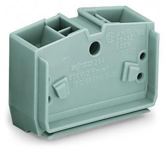 Wago 264-351 0.08-2.5qm grey 4 conductor middle terminal