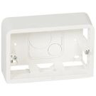 Legrand 080289 AP housing MOSAIC T=40mm 3mod ws, (white)