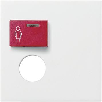 Gira 022703 cover Ackermann 73073 E/E3/73075 A System 55 pure white