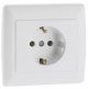 EFAPEL MONOBL EARTH SOCKET (SKO TYPE) ANTHRACITE