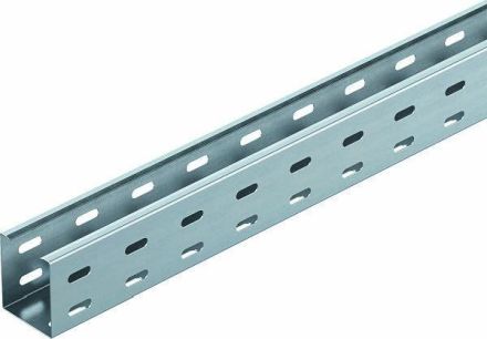 OBO Bettermann 6047600 RKS perforated strip galvanized 60x50x3000 ST cable tray