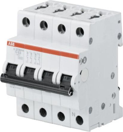 ABB Stotz-Kontakt S203M-D32NA D32A 3-pole+NA 10kA circuit breaker, 2CDS273103R0321