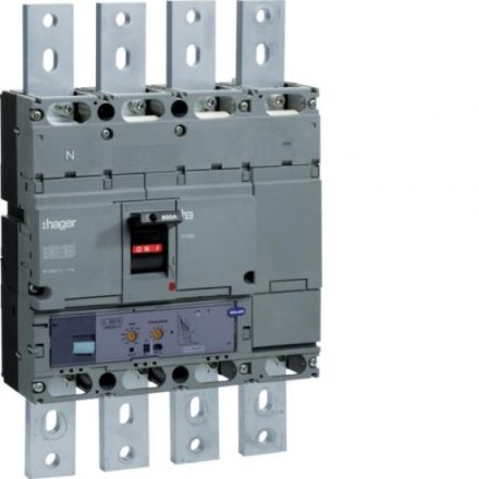 Hager HNE801H circuit breaker h1000 4-pole 50kA 800A LSI