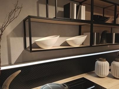 L&S VENICE-A LED surface-mounted light VENICE A EMOTION (2500mm), stainless steel colour