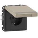 MERTEN MEG2312-6050 System Design nickel metallic socket SCHUKO