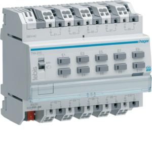 Hager TXA310 binary input KNX 10-way 230V