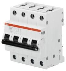 ABB Stotz-Kontakt S204M-K25, circuit breaker K-Char., 10 kA, 25 A, 4P, 2CDS274001R0517