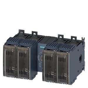 Siemens 3KF2412-0MF11 switch disconnector size 000+00 125A 4-pole front drive center