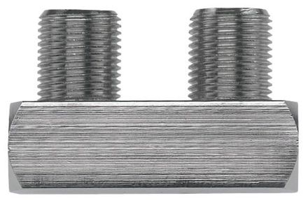 Axing CFA00302 adapter F-socket to F-socket,