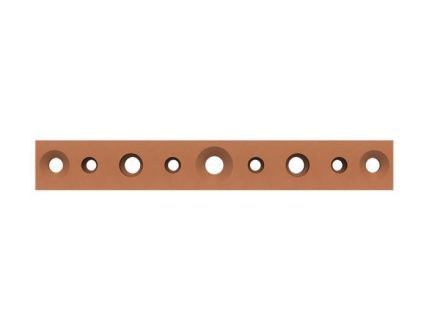ABB Striebel & John ZX1220 Cu-busbars 30x10mm, L: 215mm copper busbar, loose delivery, 2CPX042267R9999