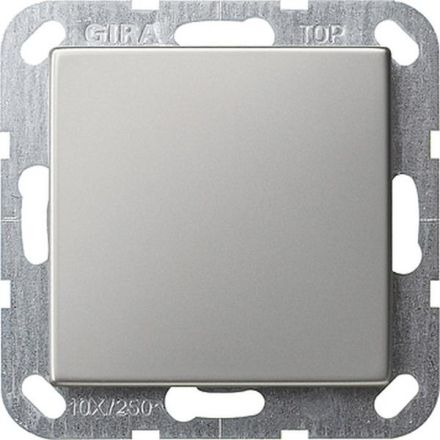 Gira 268600 blank cover support ring System 55 stainless steel