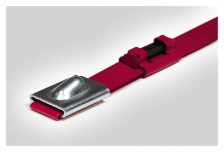 HellermannTyton 156-01167 MBT8HFCRFID stainless steel red 50pcs cable ties