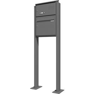 Ritto RGE1322120 Letterbox Freestanding Vertical Audio, Pur, Stainless Steel