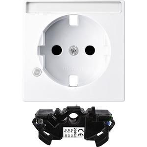 MERTEN MEG2335-0325 Central plate active white glossy