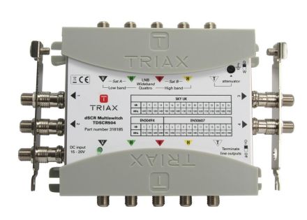 Triax 318185 TdSCR 504 4 outputs multiswitch