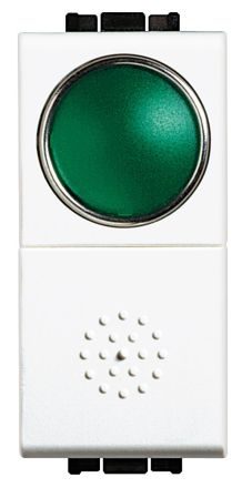 Bticino N4038V button green 1p normally open 10a