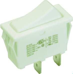 Bachmann 924.090 rocker switch 1-pole white/white