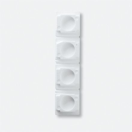 Siedle ZSB 611-0 Accessory panel mounting in white