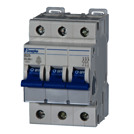 Doepke 09916109 DLS6I B6A 3-pole 10KA circuit breaker