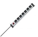 Kopp 226820011 POWERversal 7-way 250V 16A 3600W IP20 power strip