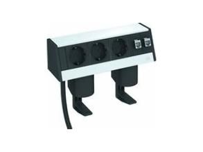 OBO Bettermann DB-1B3 D3S2K with mounting clamp Deskbox, 6116942