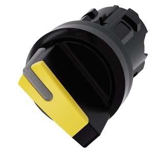 Siemens 3SU1002-2BC30-0AA0 toggle switch illuminated 22mm round yellow