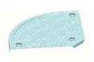 OBO Bettermann DFB 90/100 B100mm cover bend 90°, 7129610