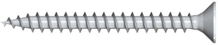 Reisser 009250S297-0350358-1 R2 plus chipboard screws, Flaseko, TX, full thread, 3.5 x 35, steel, 3x Rusp. CrVI fr., pack of 1000, silver