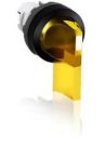 ABB Stotz-Kontakt M3SS5-11Y, illuminated selector switch actuator yellow, double-sided return to B, 1SFA611214R1103