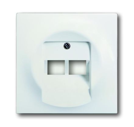 Busch-Jaeger 1803-02-774 Central plate, 2-way studio white matt