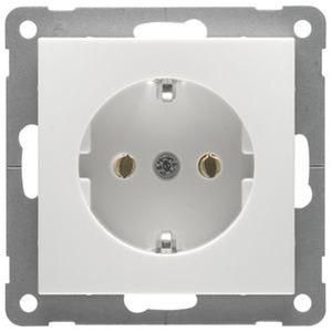 Hochköpper 00318521 D 11.6511.02 SI pure white socket SCHUKO