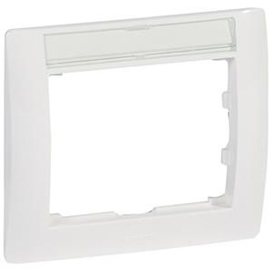 Legrand 771013 frame 1-way horizontal Galea Ultrawhite white, (white)