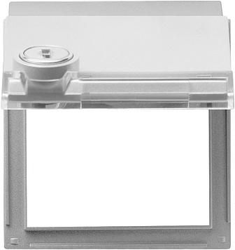 Gira 069465 adapter frame KD BSF lock sort Gira TX_44 (WG UP) color aluminum