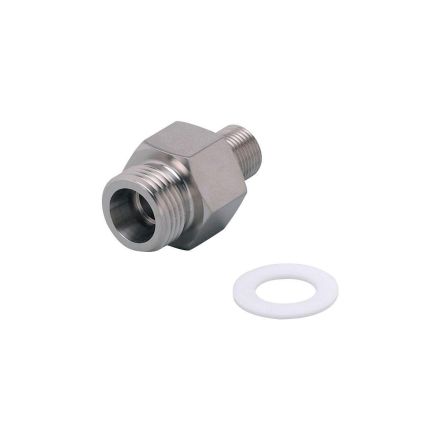 ifm electronic E40128 M18x1,5 M12x1 Immersion depth of the measuring sensor adapter