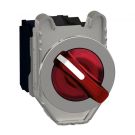 Schneider Electric XB4FK124G5 complete XB4F 30mm 1S+1Ö red 110-120V 2S illuminated selector switch