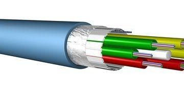 Draka Comteq U-DQ(ZN)BH 5000 N OM5 4x12G50/125 FRNC fiber optic universal cable / rodent protection