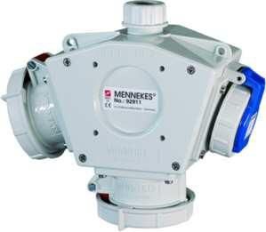 Mennekes 92911 socket combination Delta-Box IP67